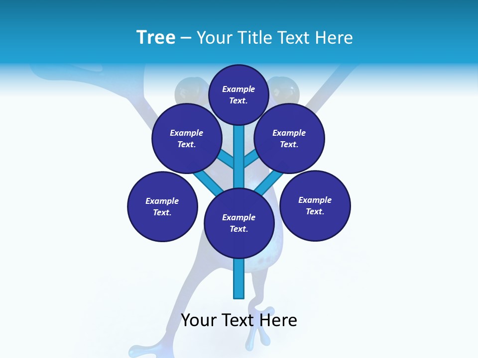 Blue Ecosystem Aqua PowerPoint Template