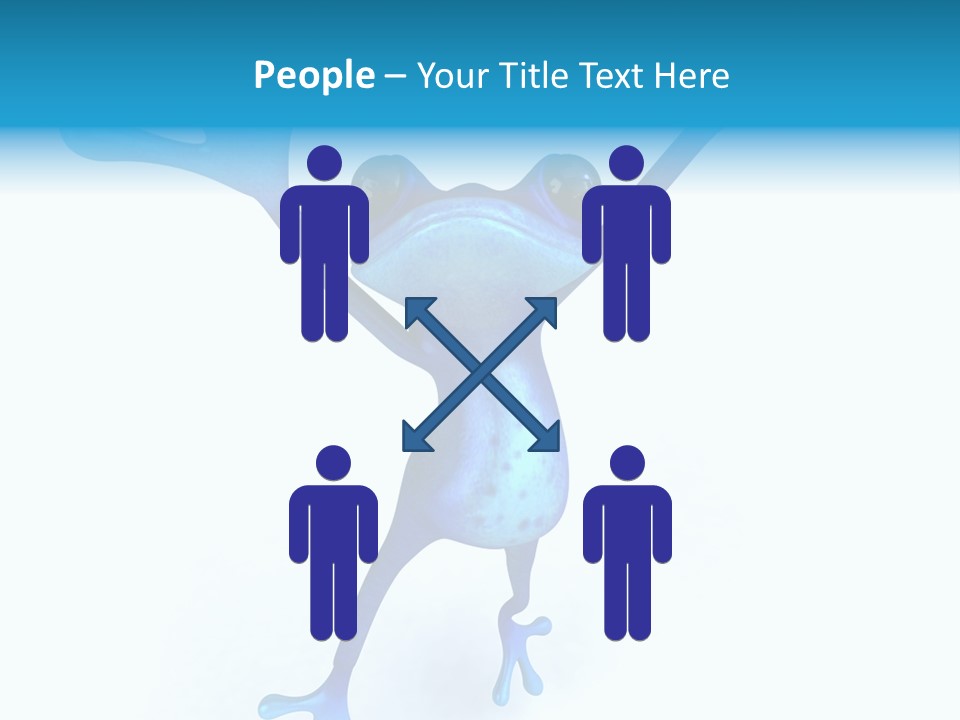 Blue Ecosystem Aqua PowerPoint Template