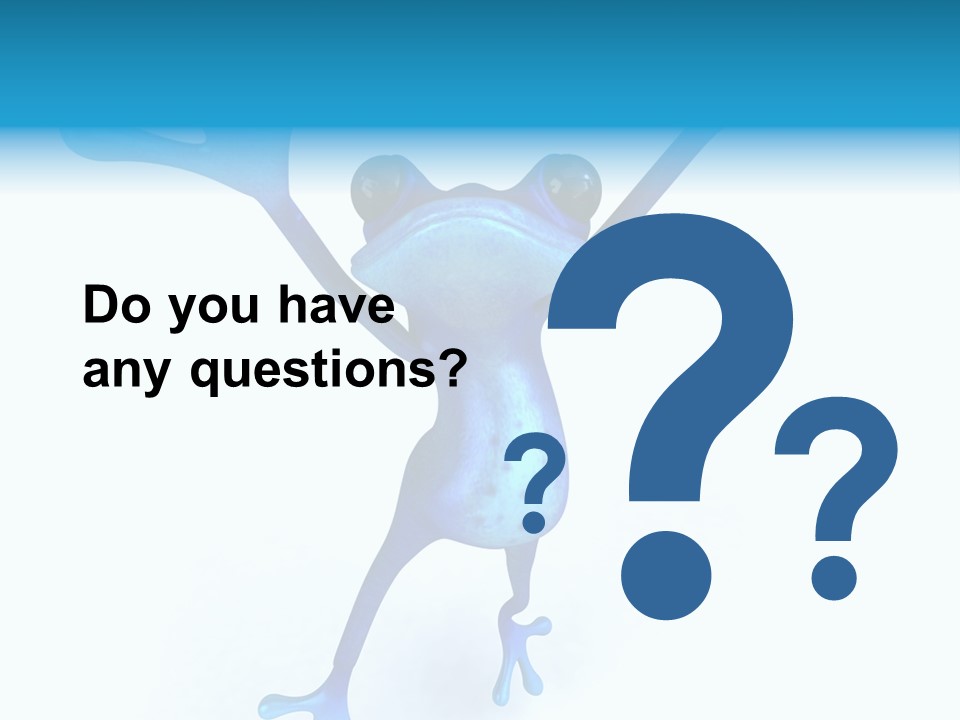 Blue Ecosystem Aqua PowerPoint Template