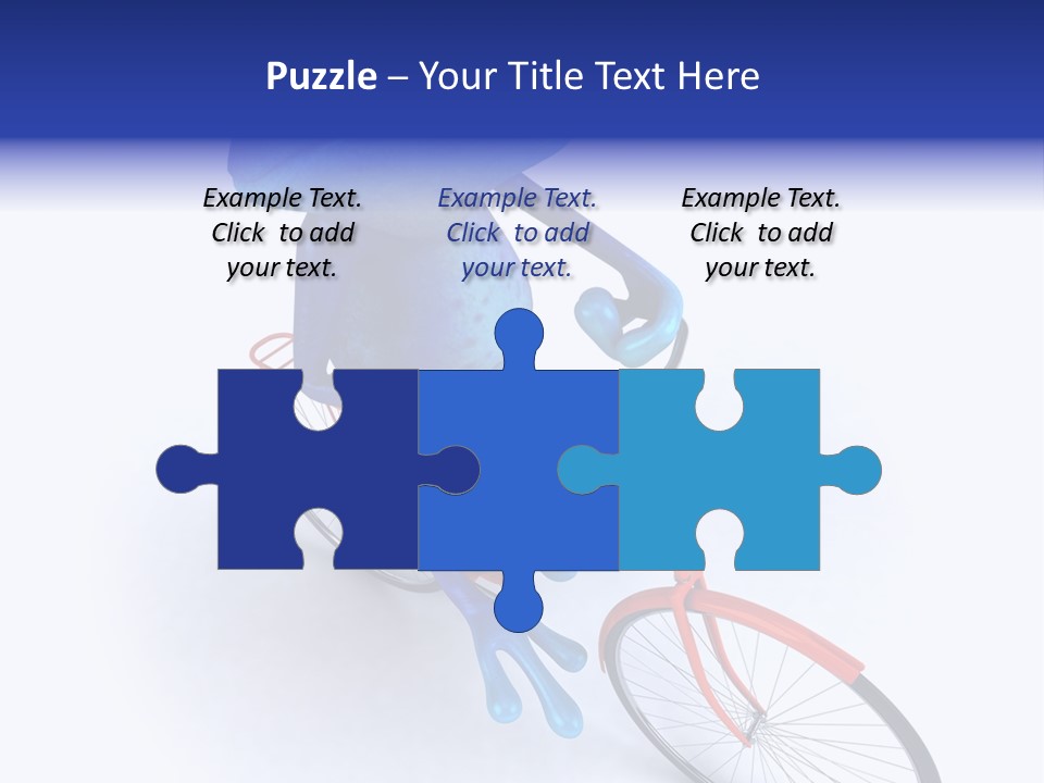 Tropical Rainforest Blue PowerPoint Template