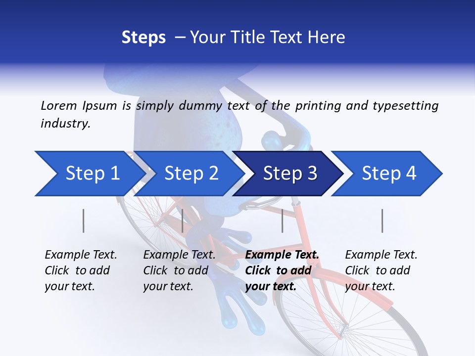 Tropical Rainforest Blue PowerPoint Template