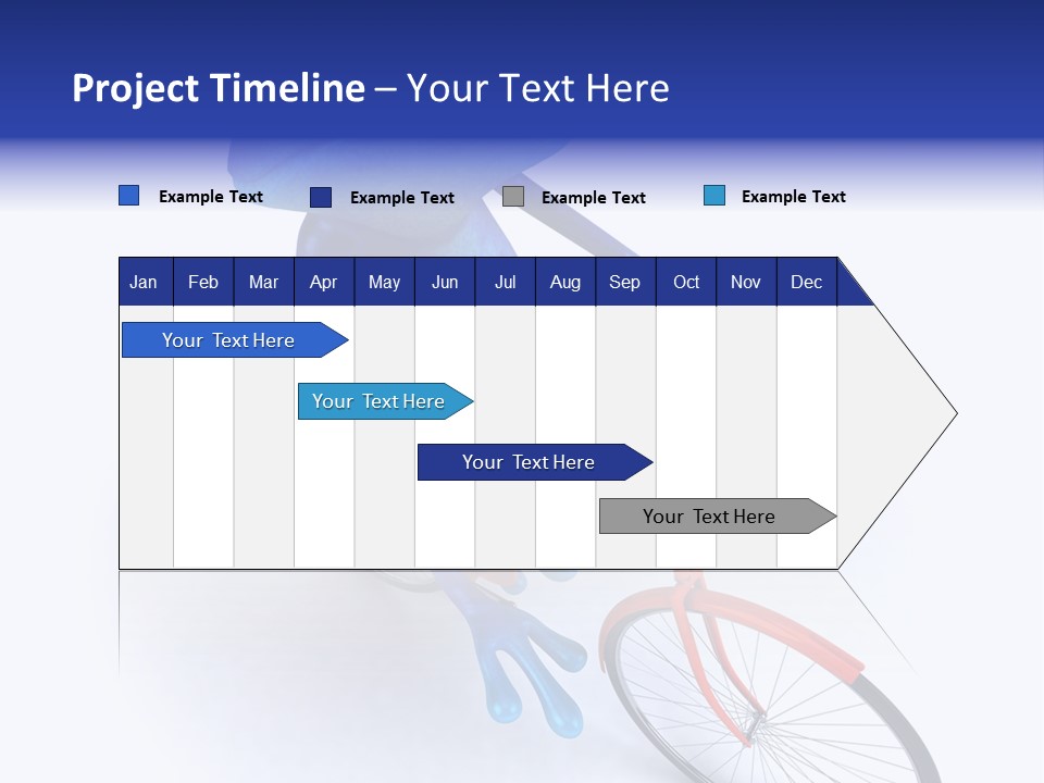 Tropical Rainforest Blue PowerPoint Template