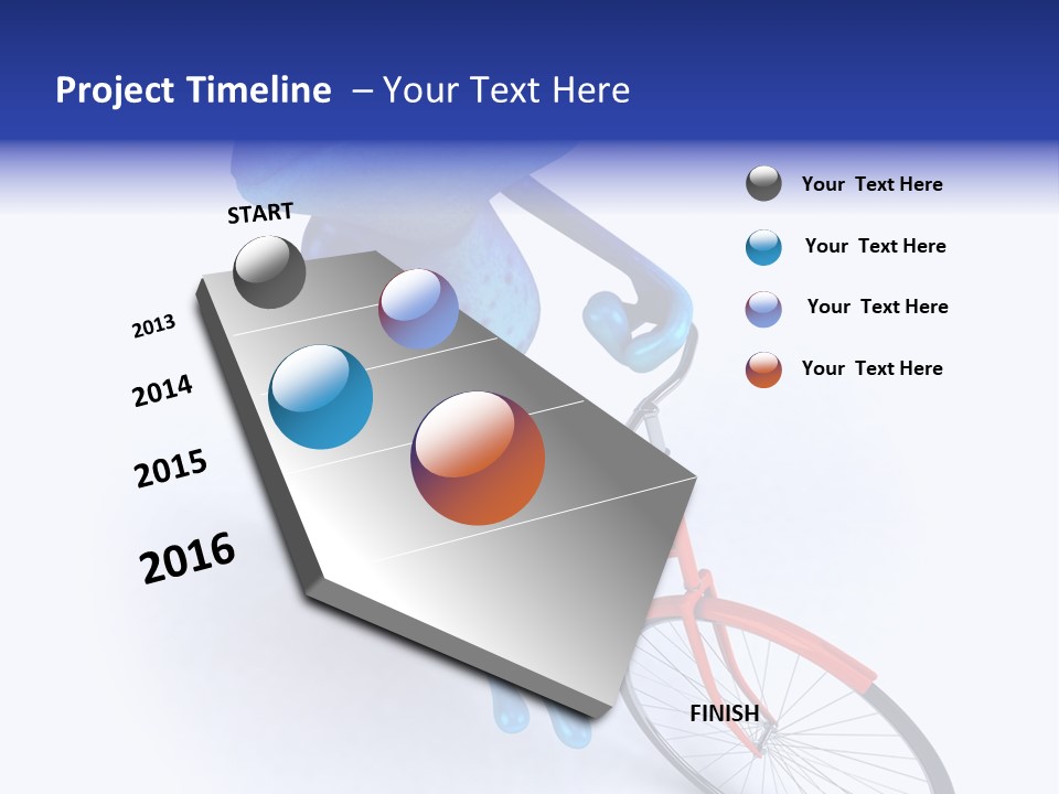 Tropical Rainforest Blue PowerPoint Template