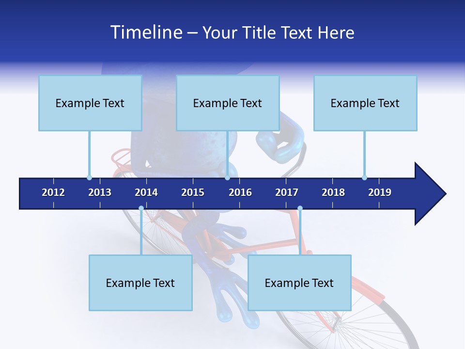 Tropical Rainforest Blue PowerPoint Template