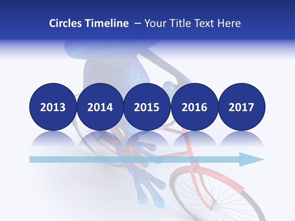 Tropical Rainforest Blue PowerPoint Template