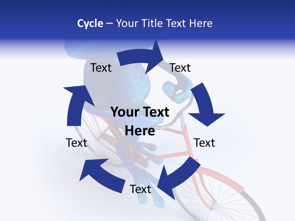 Tropical Rainforest Blue PowerPoint Template