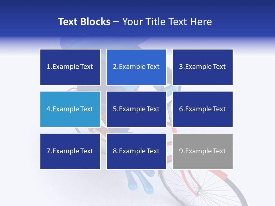 Tropical Rainforest Blue PowerPoint Template