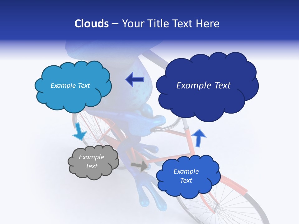 Tropical Rainforest Blue PowerPoint Template