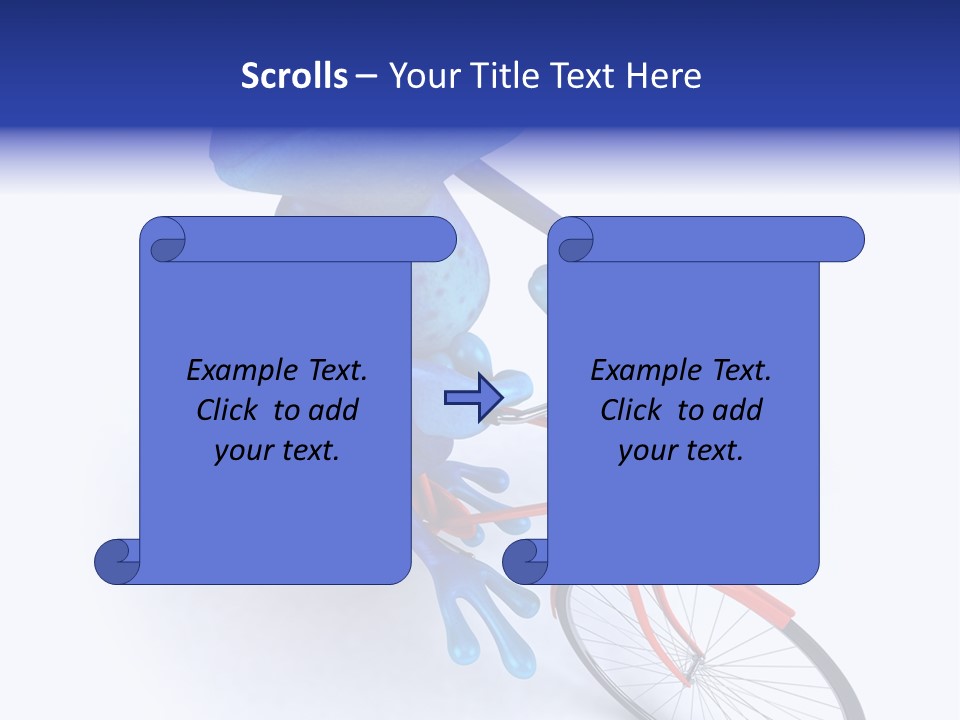 Tropical Rainforest Blue PowerPoint Template