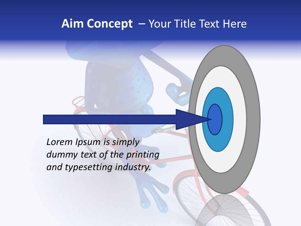 Tropical Rainforest Blue PowerPoint Template