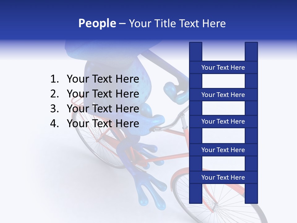 Tropical Rainforest Blue PowerPoint Template