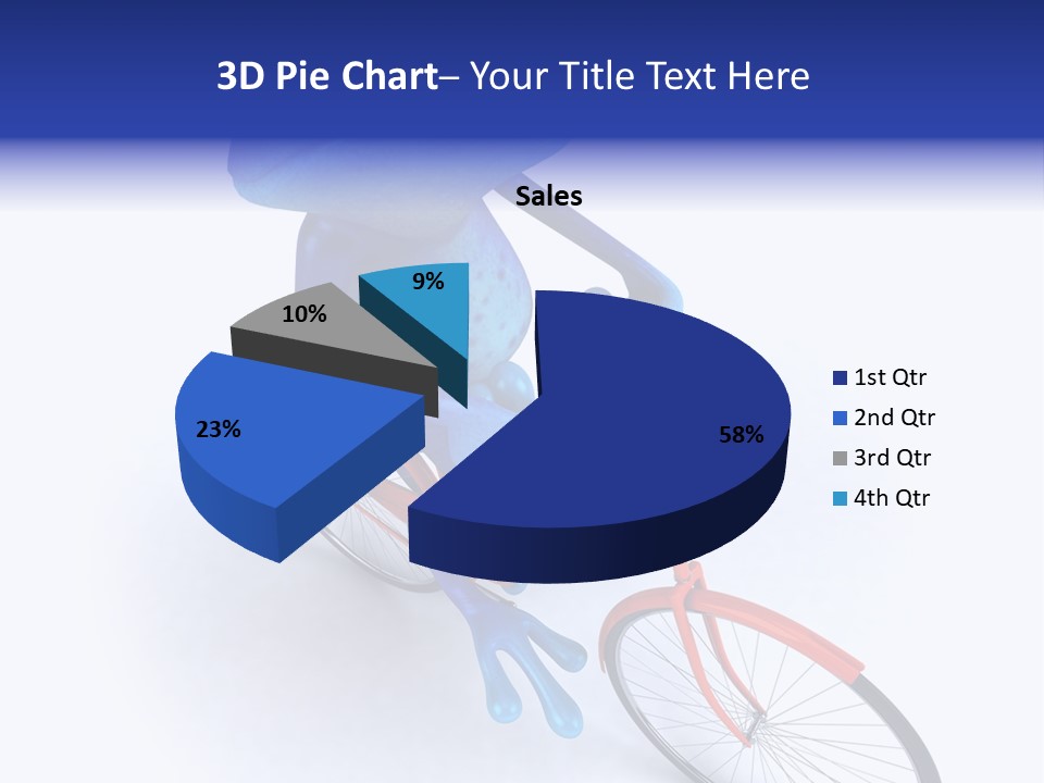 Tropical Rainforest Blue PowerPoint Template