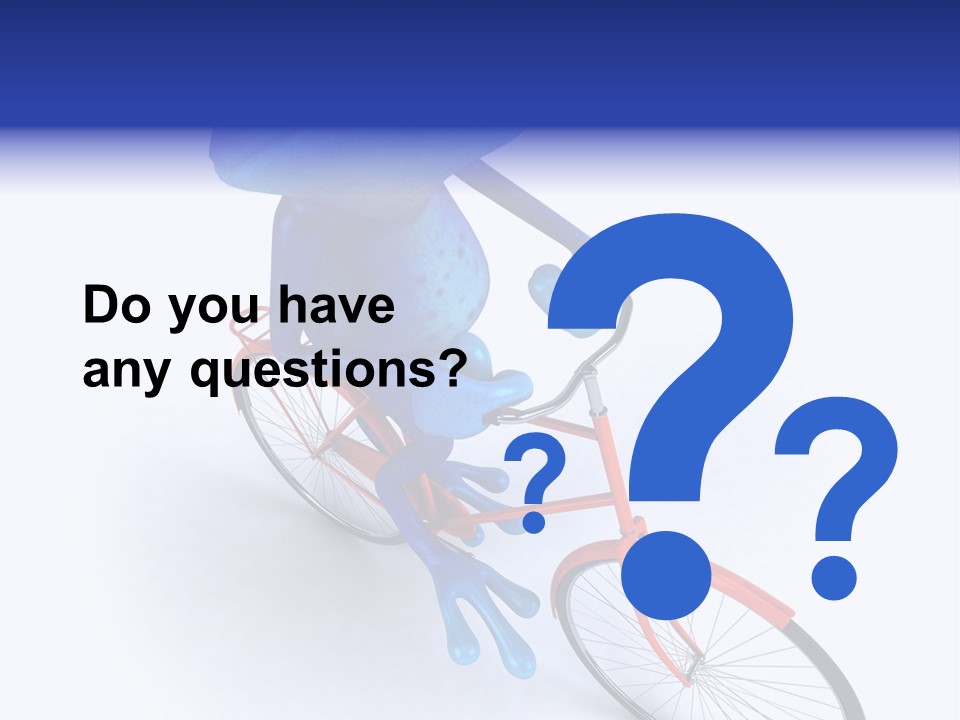 Tropical Rainforest Blue PowerPoint Template