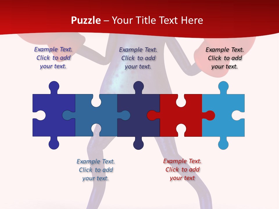 Fight Toes Dart PowerPoint Template