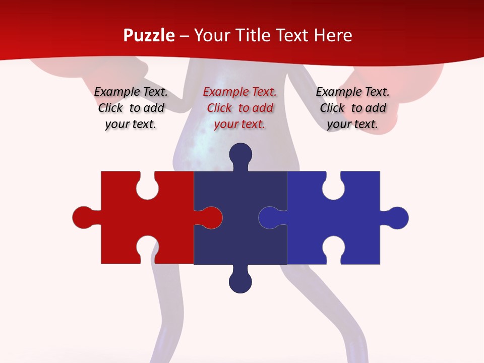 Fight Toes Dart PowerPoint Template