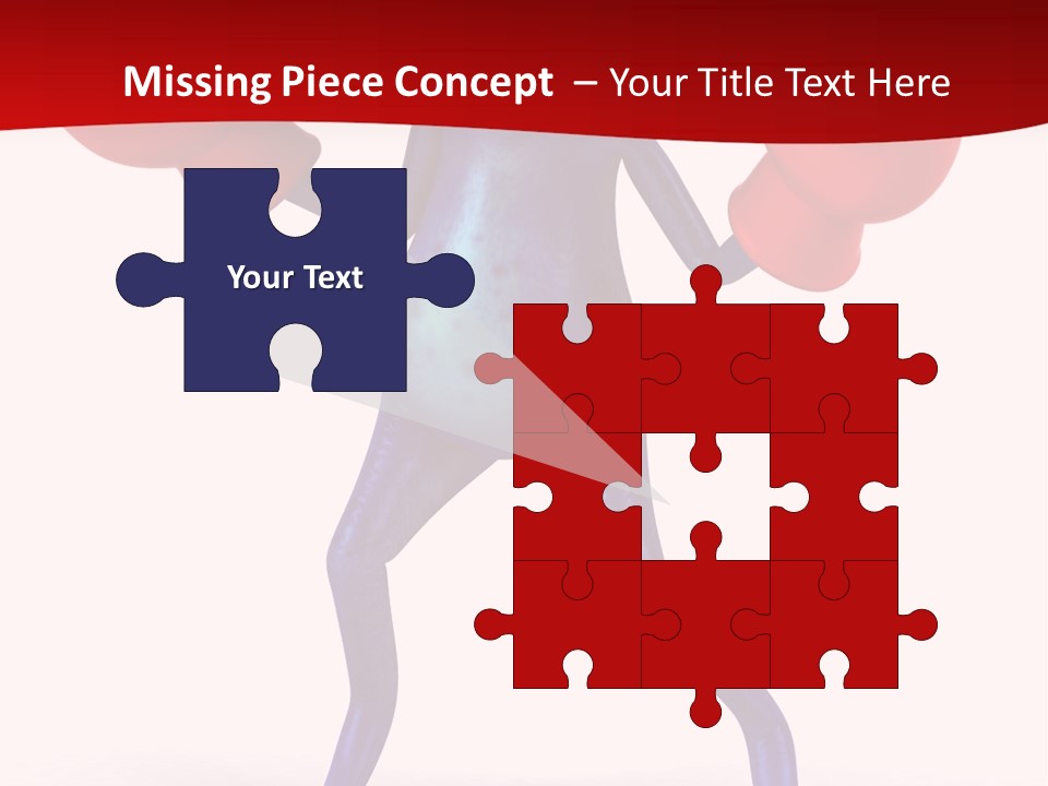 Fight Toes Dart PowerPoint Template