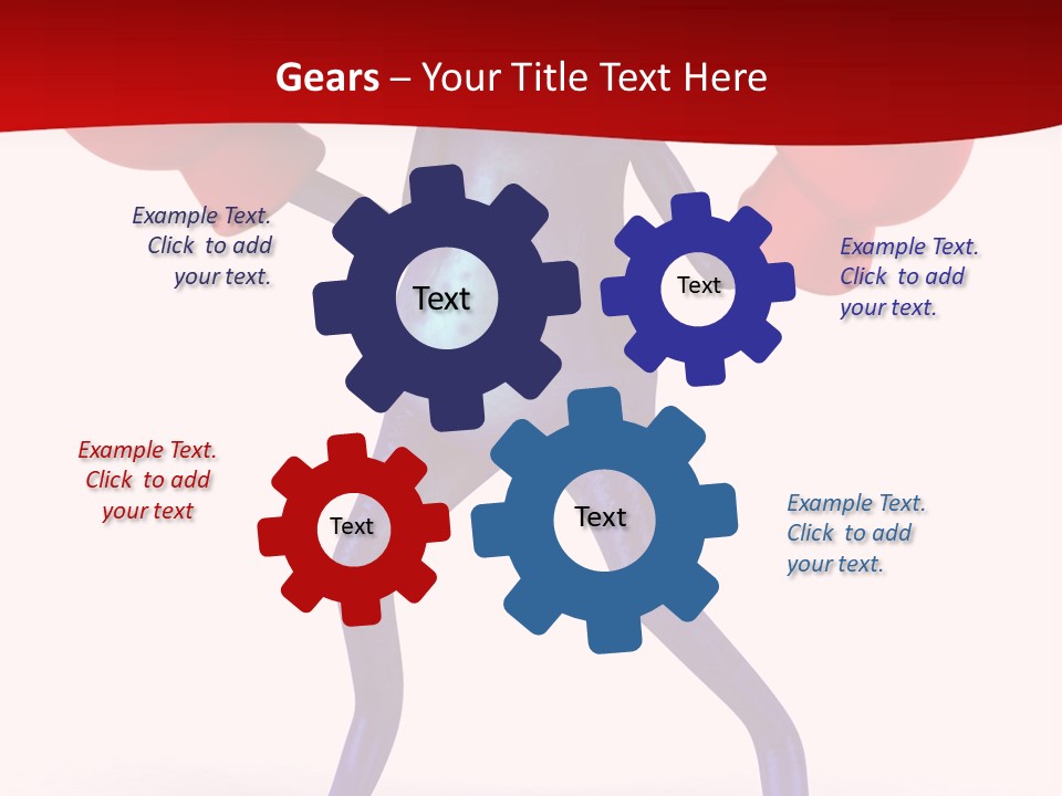 Fight Toes Dart PowerPoint Template