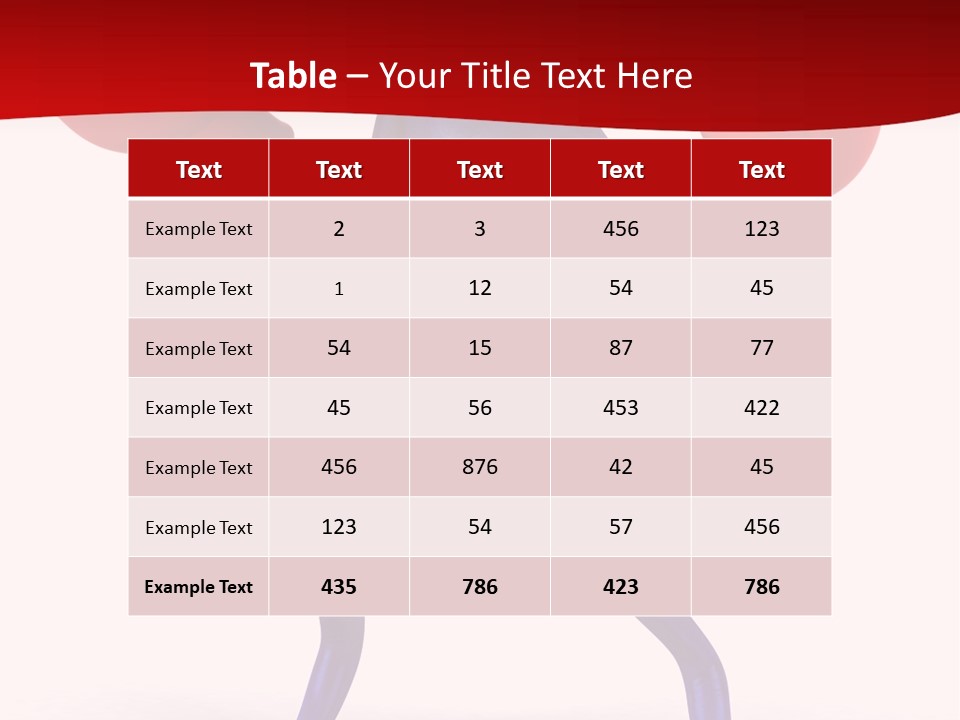 Fight Toes Dart PowerPoint Template