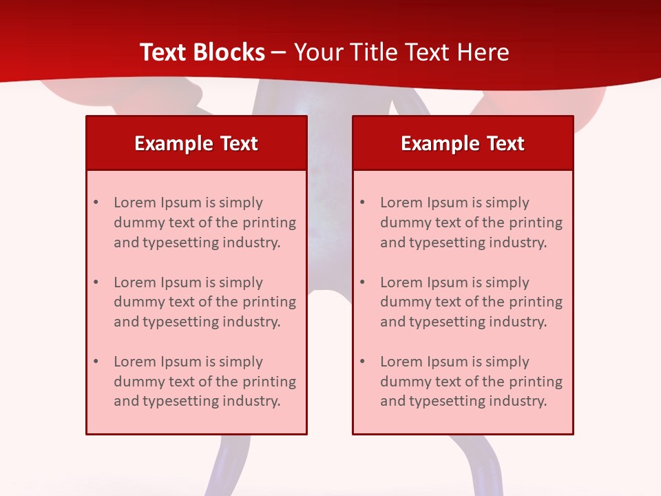 Fight Toes Dart PowerPoint Template