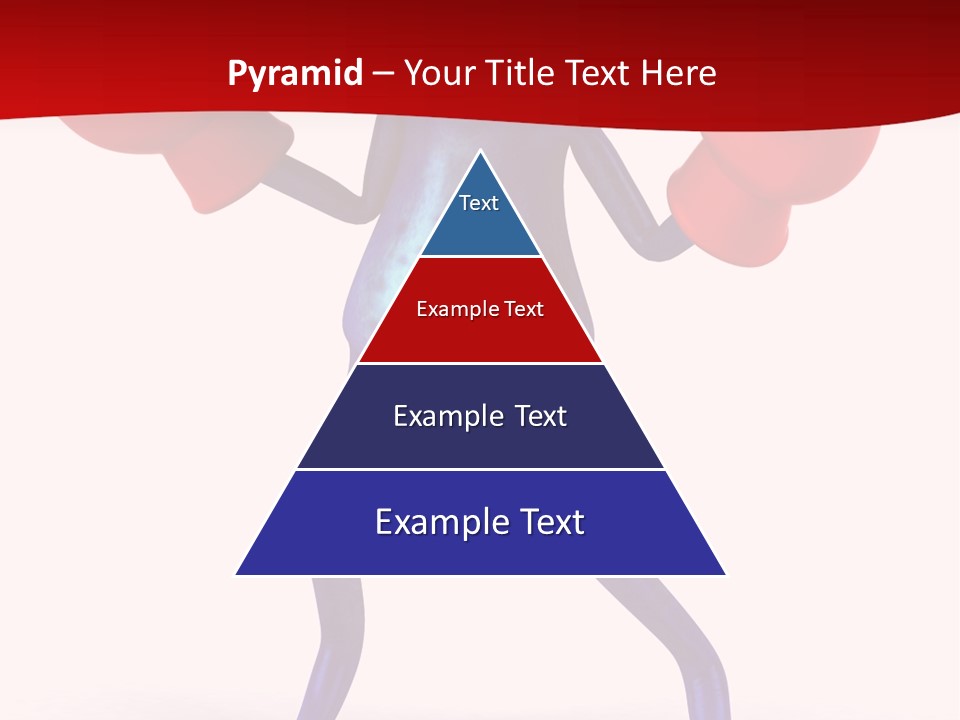 Fight Toes Dart PowerPoint Template
