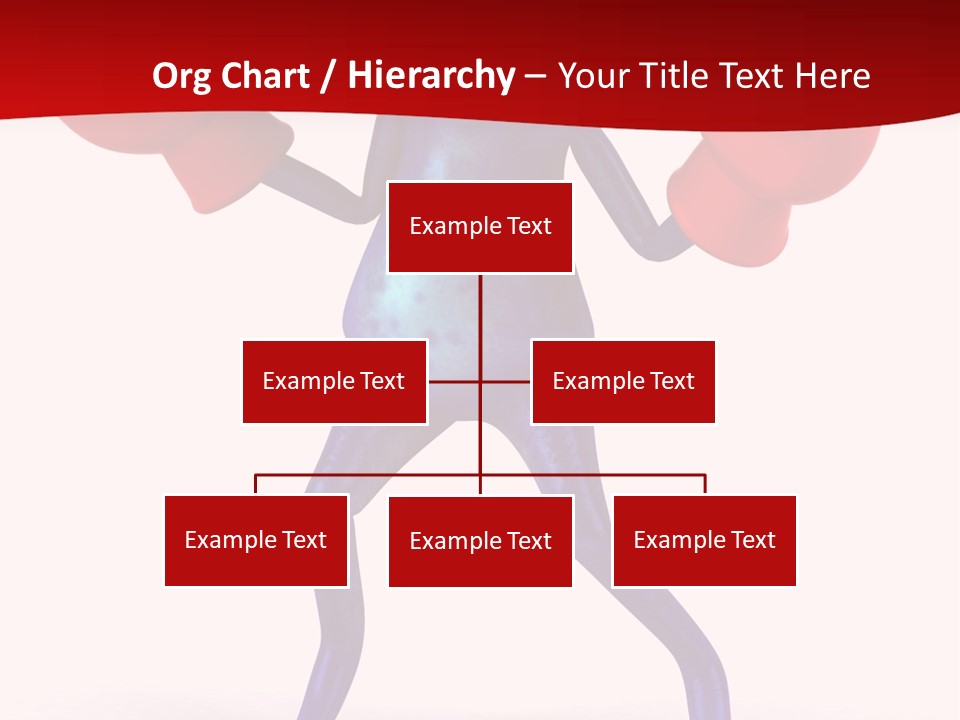 Fight Toes Dart PowerPoint Template