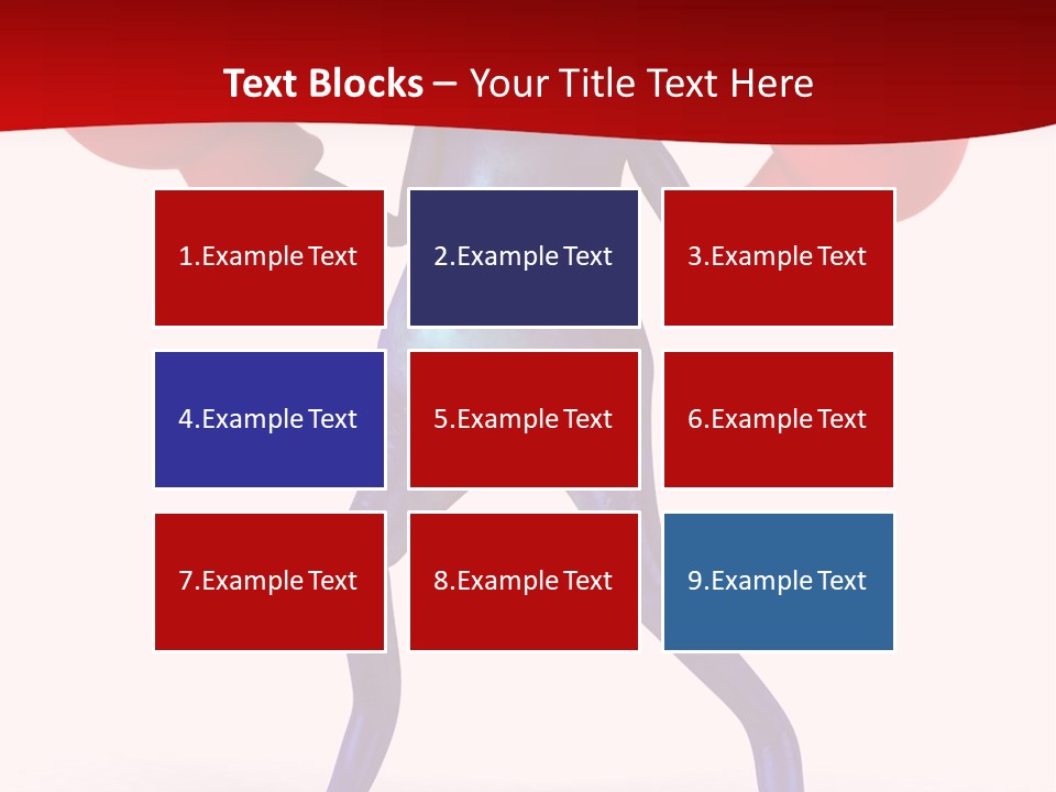 Fight Toes Dart PowerPoint Template