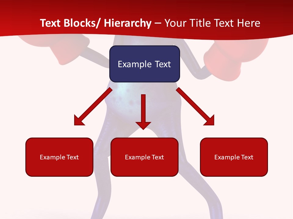 Fight Toes Dart PowerPoint Template