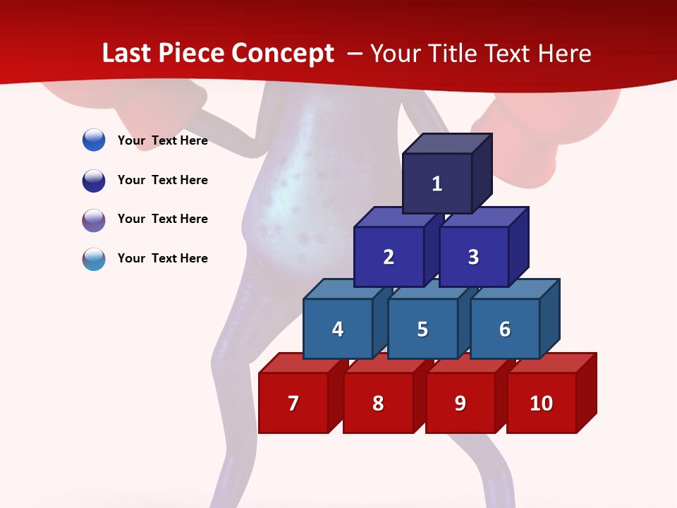 Fight Toes Dart PowerPoint Template