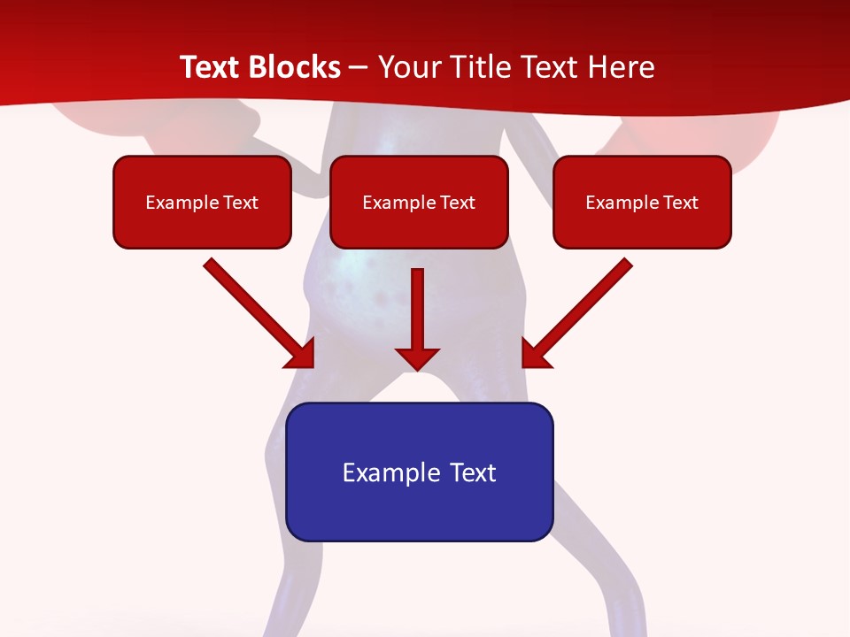 Fight Toes Dart PowerPoint Template