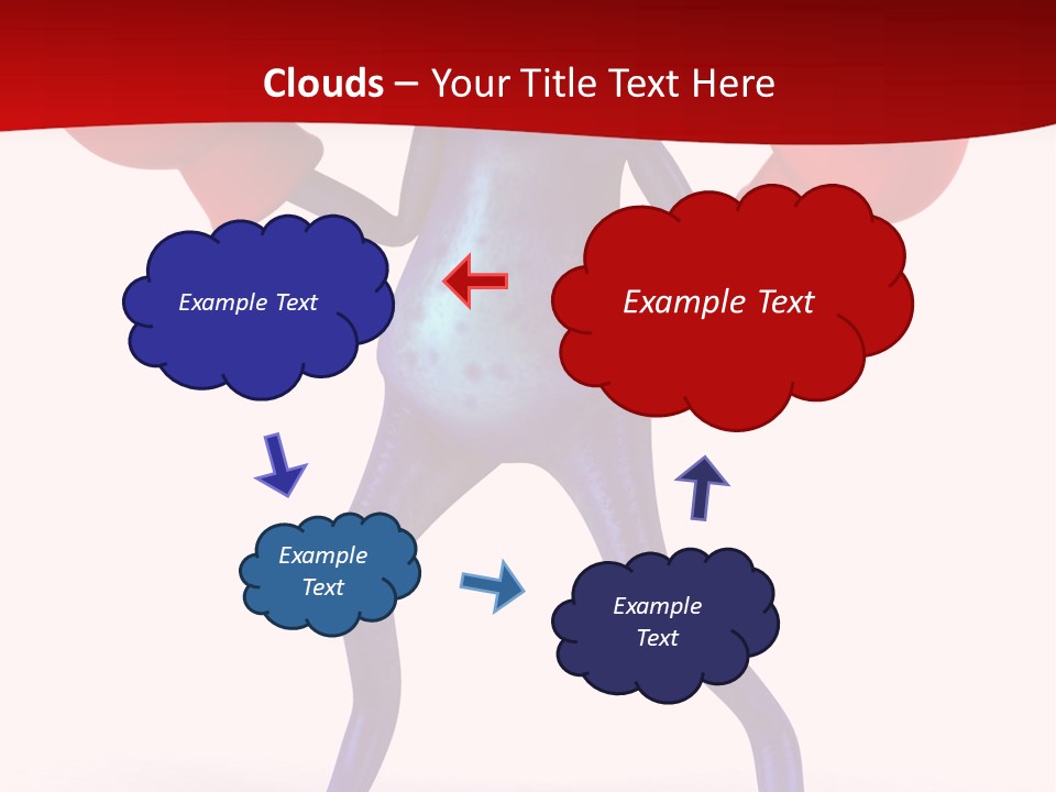 Fight Toes Dart PowerPoint Template