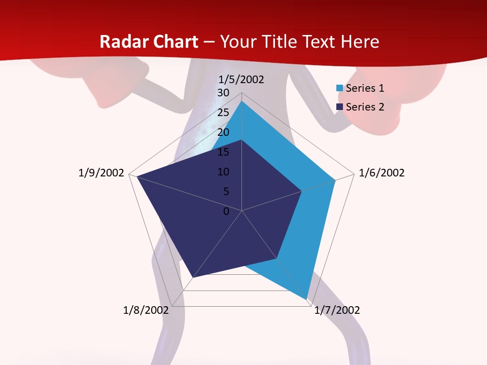 Fight Toes Dart PowerPoint Template