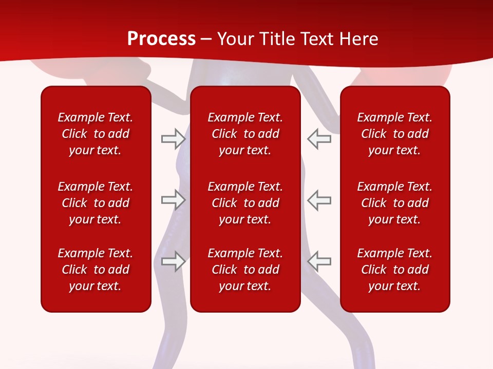 Fight Toes Dart PowerPoint Template