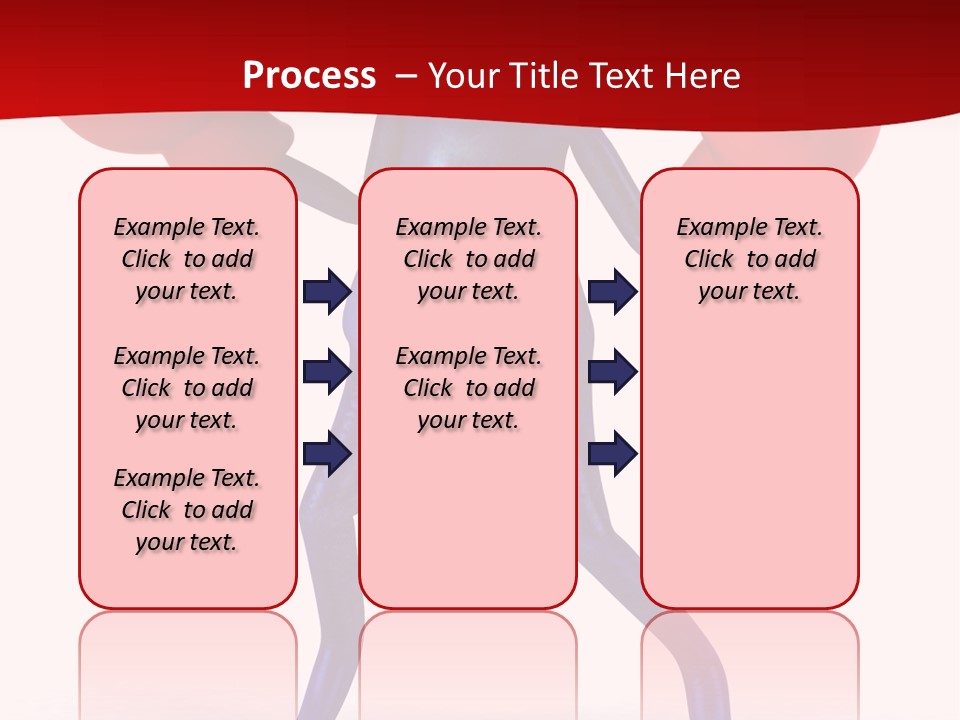 Fight Toes Dart PowerPoint Template