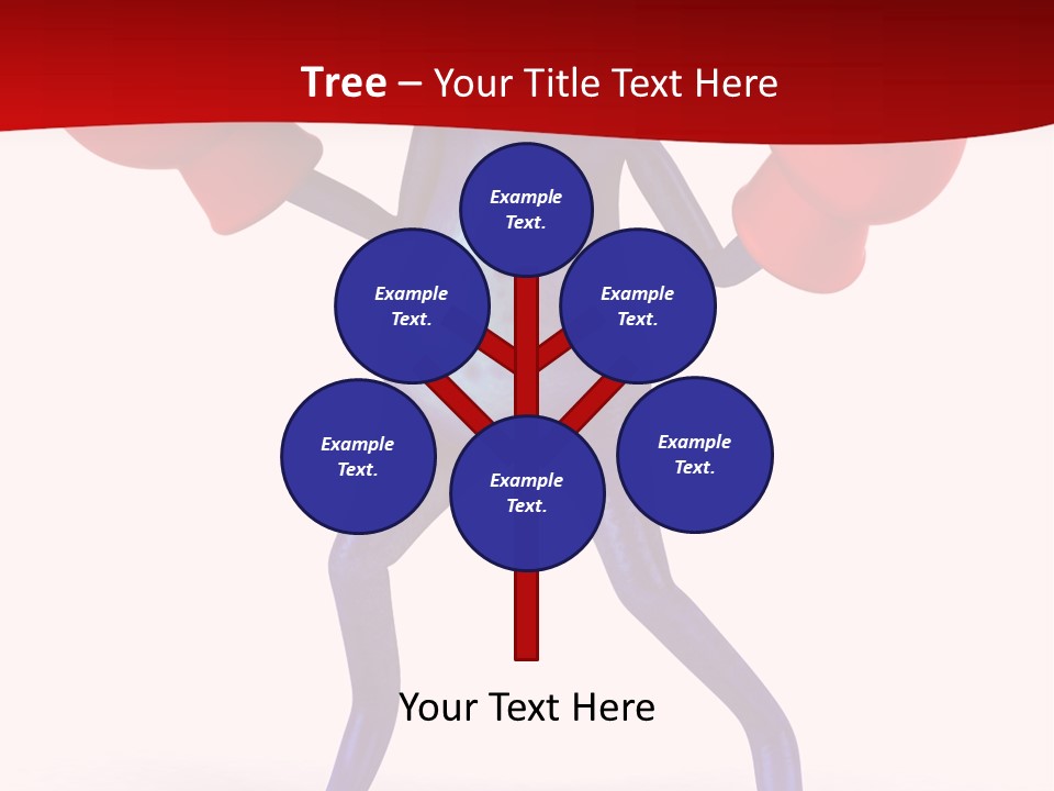 Fight Toes Dart PowerPoint Template