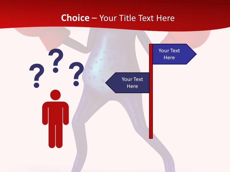 Fight Toes Dart PowerPoint Template