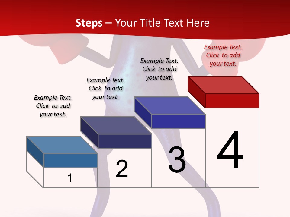 Fight Toes Dart PowerPoint Template