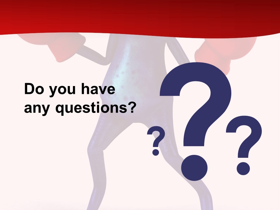 Fight Toes Dart PowerPoint Template