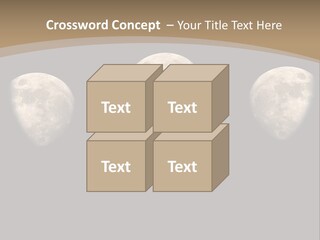 Dawn Moon Astronomy PowerPoint Template