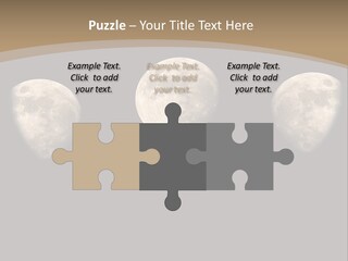 Dawn Moon Astronomy PowerPoint Template