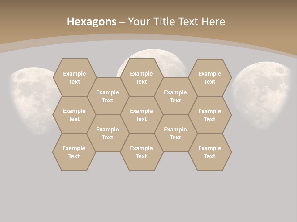 Dawn Moon Astronomy PowerPoint Template