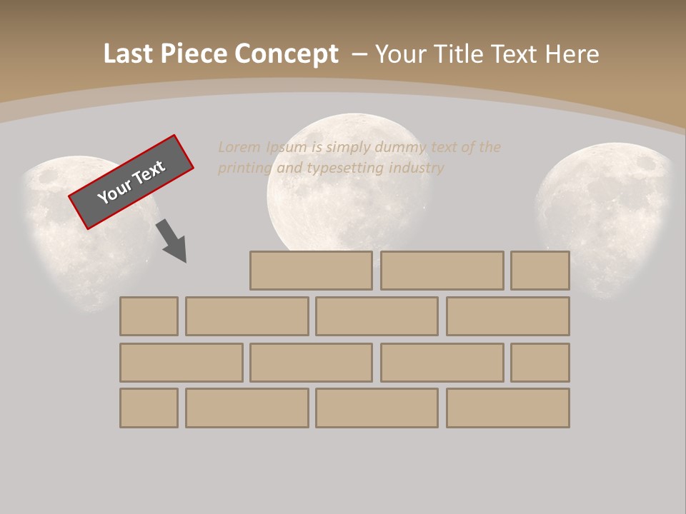 Dawn Moon Astronomy PowerPoint Template