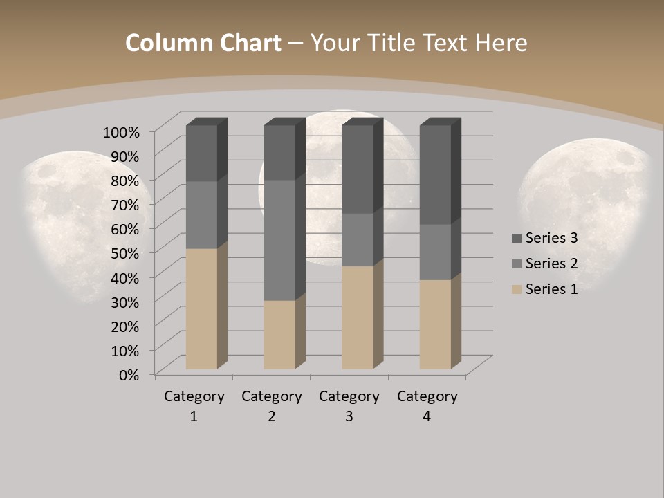 Dawn Moon Astronomy PowerPoint Template
