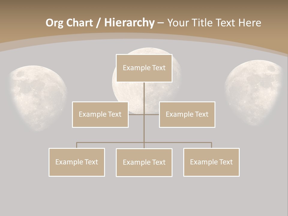 Dawn Moon Astronomy PowerPoint Template