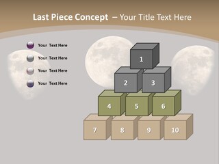 Dawn Moon Astronomy PowerPoint Template
