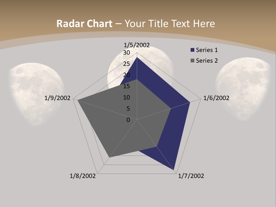 Dawn Moon Astronomy PowerPoint Template