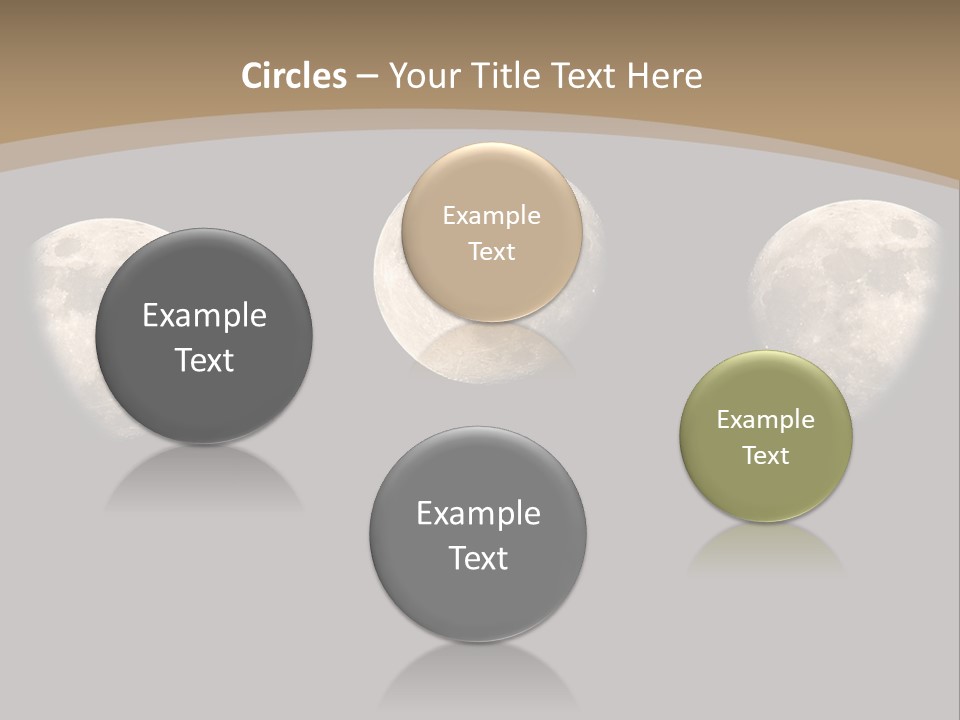 Dawn Moon Astronomy PowerPoint Template