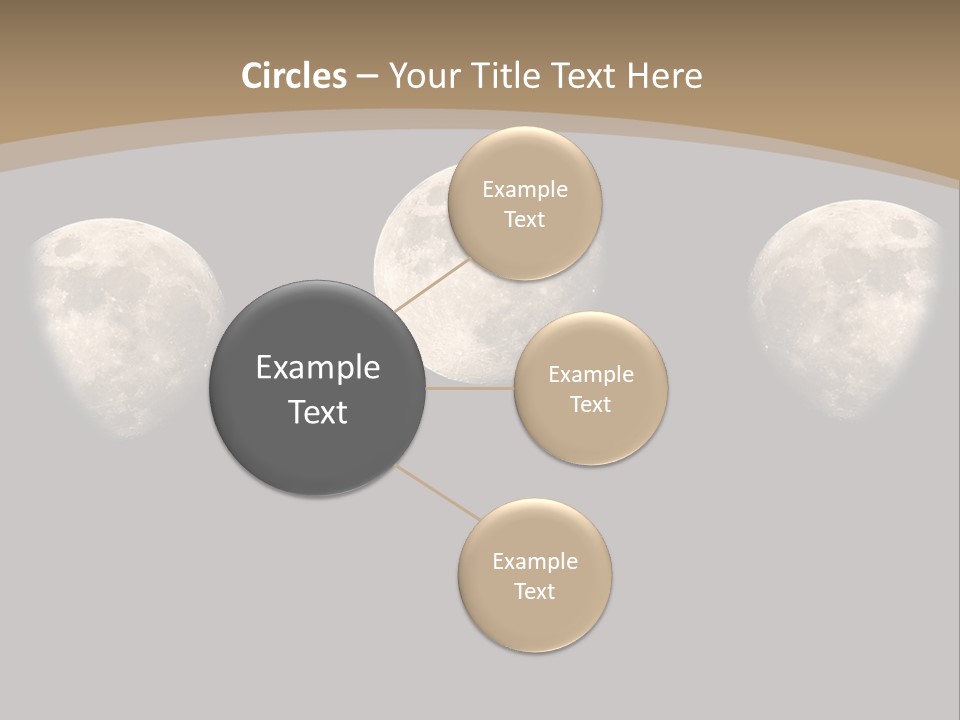 Dawn Moon Astronomy PowerPoint Template