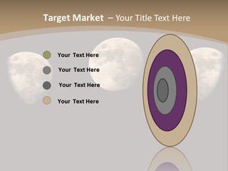 Dawn Moon Astronomy PowerPoint Template