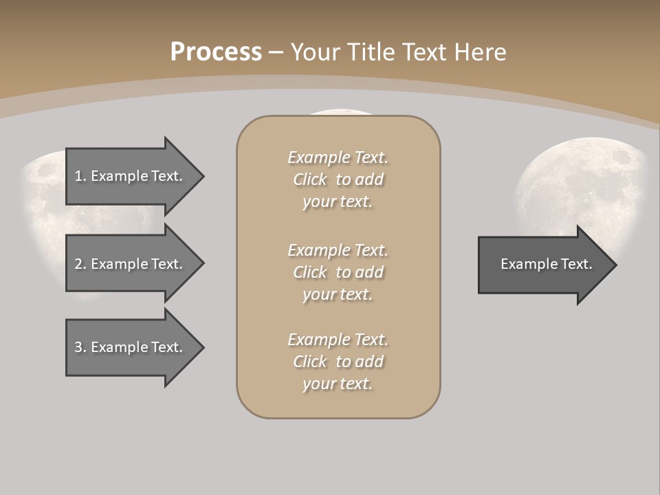 Dawn Moon Astronomy PowerPoint Template