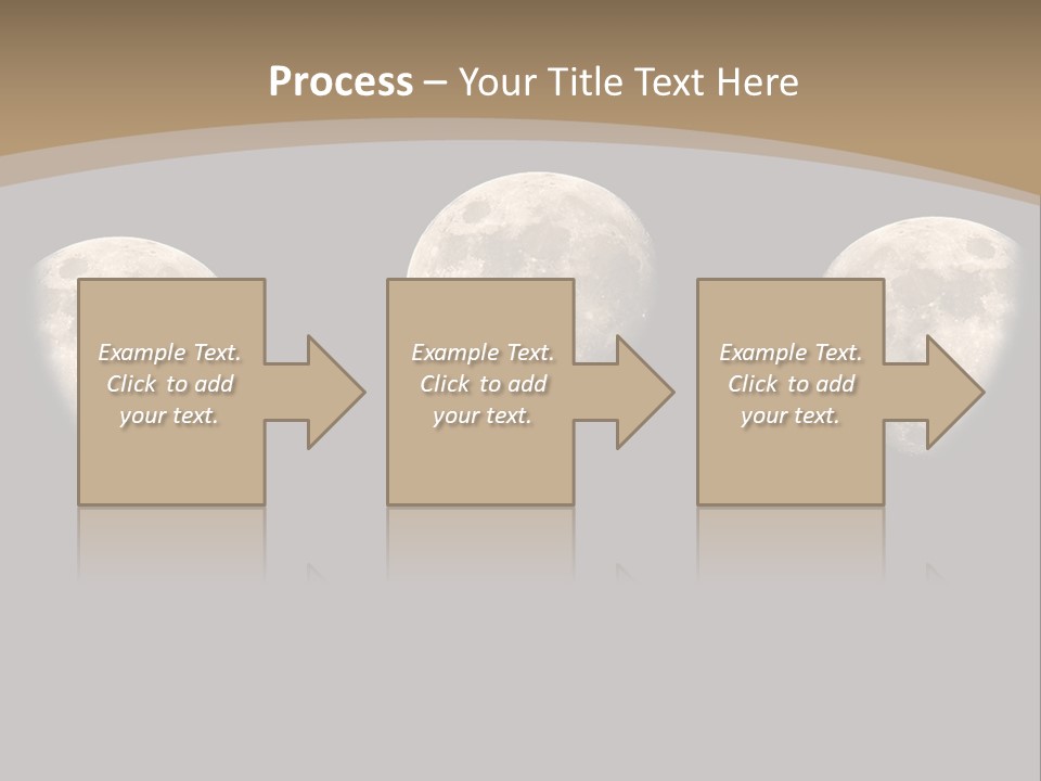 Dawn Moon Astronomy PowerPoint Template
